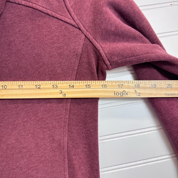 Lululemon Women's Size 4 Scuba Hoodie *Light Cotton Fleece Dark Adobe GUC** - Picture 10 of 11